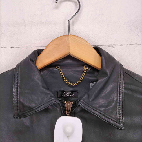 シシ sisii leather A-2 レザージャケット レディース