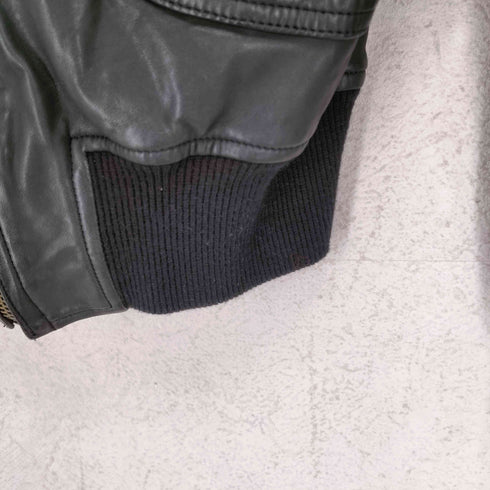 シシ sisii leather A-2 レザージャケット レディース