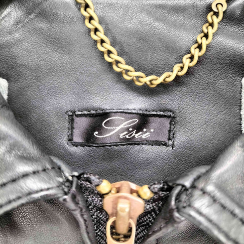 シシ sisii leather A-2 レザージャケット レディース