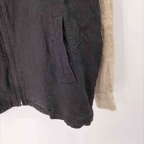 コムデギャルソンオム COMME des GARCONS HOMME 田中オム 袖切替 リネン ブルゾン メンズ JPN:M