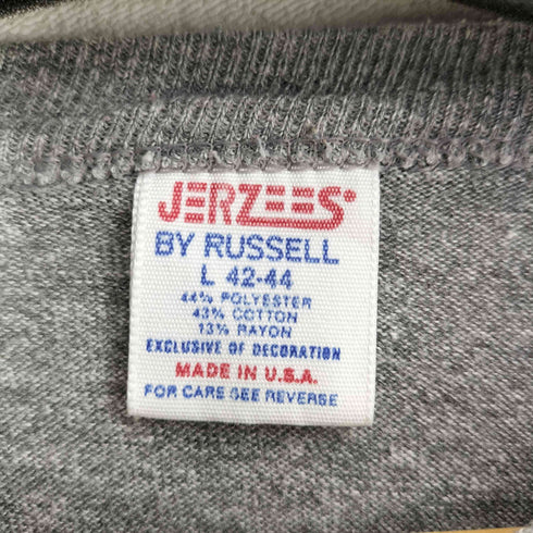 ジャージーズ JERZEES IOWA プリントTシャツ シングルステッチ メンズ import:L