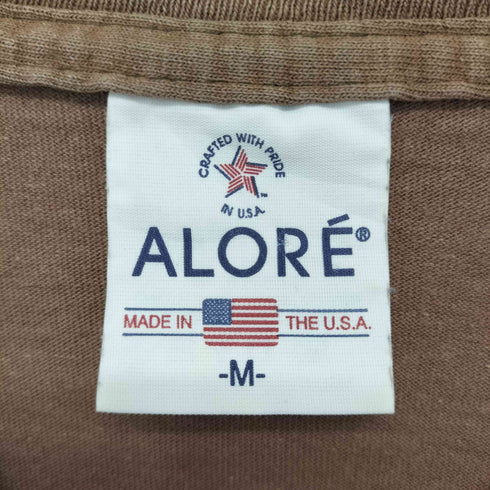USA製 アニマルプリントクルーネックTシャツ シングルステッチ メンズ JPN:M