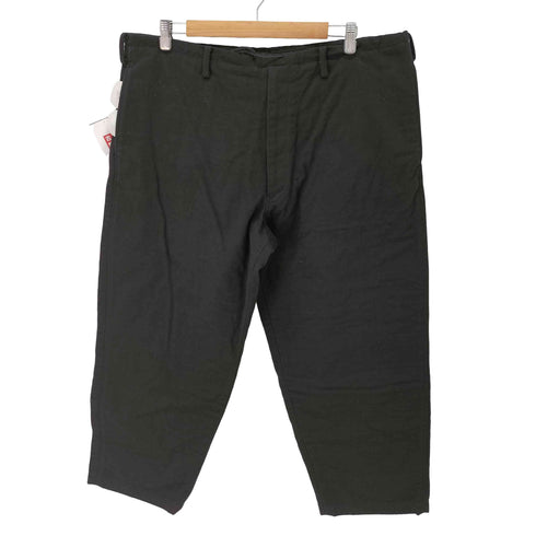 ワイズフォーメン Ys for men 綿ポリ混紡ツイル ワイドパンツ メンズ
