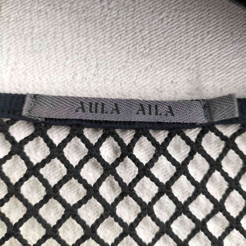 アウラアイラ AULA AILA メッシュニットカーディガン レディース 0