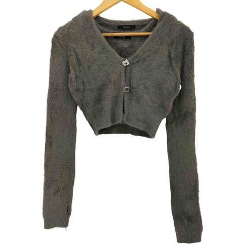 エモダ EMODA 24aw シャギーコンパクトロングスリーブツインセット レディース FREE