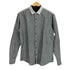 アルマーニエクスチェンジ ARMANI EXCHANGE ストライプ切替カラー L/S コットンリネンシャツ メンズ import:M