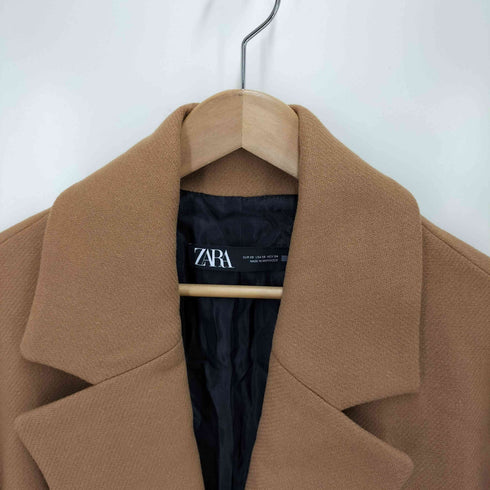 ザラ ZARA ロング チェスター コート レディース import:XS