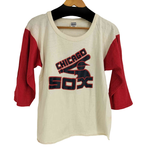 VICTORY KNIT MADE IN USA ベースボールチームラグランカットソー メンズ import:M
