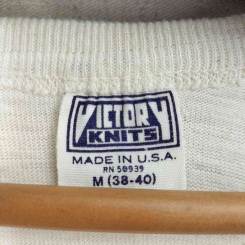 VICTORY KNIT MADE IN USA ベースボールチームラグランカットソー メンズ import:M