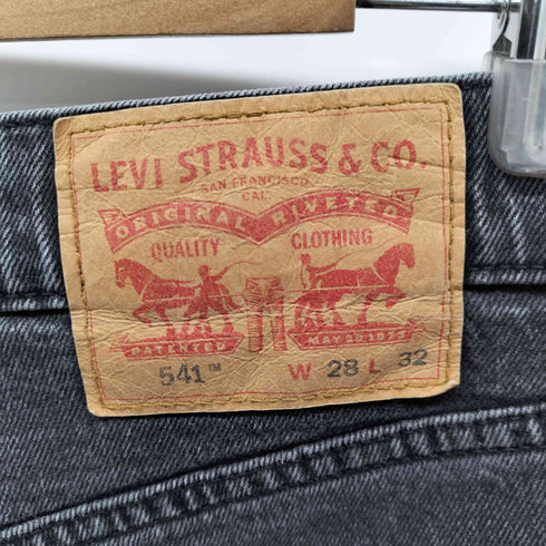 リーバイス Levis 541 ルーズテーパード ブラック デニムパンツ メンズ W28 L32