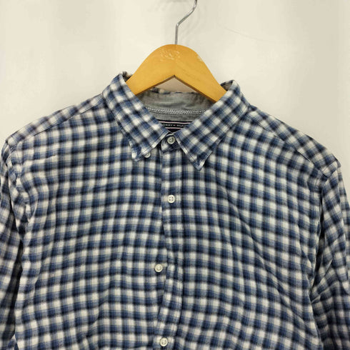 トミーヒルフィガー TOMMY HILFIGER New YTork Fit ボタンダウン ギンガムチェック ロングスリーブシャツ メンズ XL