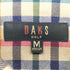 ダックスゴルフ DAKS GOLF レギュラーカラー ウール チェックシャツ メンズ JPN:M