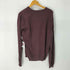 ディーゼル DIESEL サイドリブ切替 コットンナイロン ニット 胸ロゴ メンズ import:XL