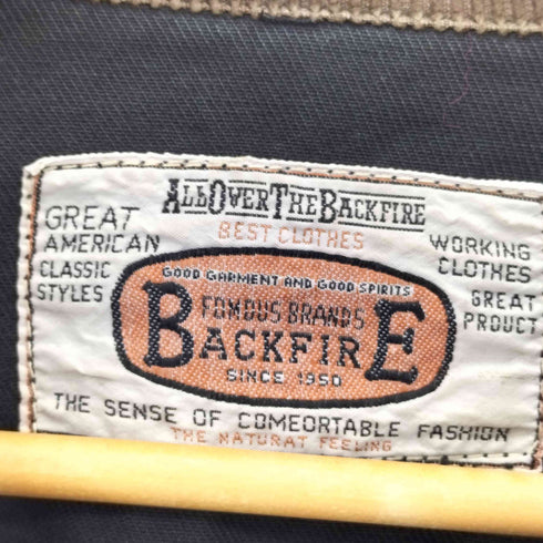 BACKFIRE コーデユロイカラー デニムワークジャケット メンズ L