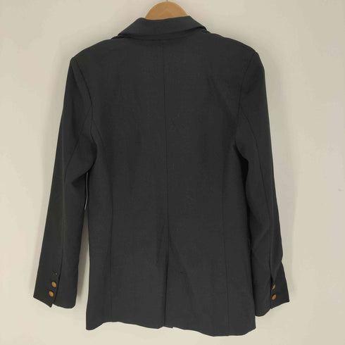 ザラ ZARA 金ボタン ダブルブレスト テーラード ジャケット レディース import:S