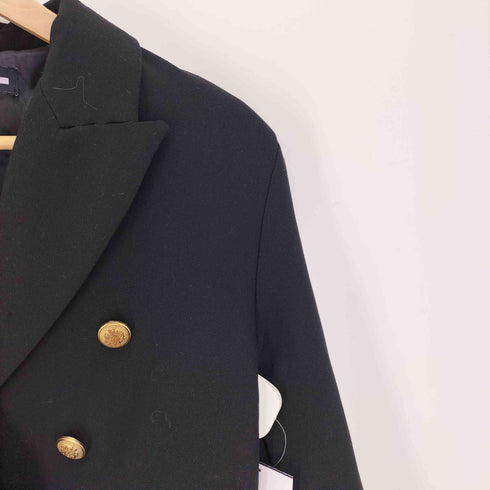 ザラ ZARA 金ボタン ダブルブレスト テーラード ジャケット レディース import:S