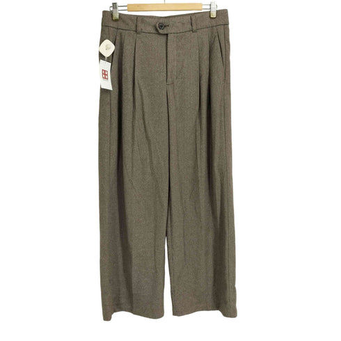 ジーユー GU ヘリンボーンタックワイドパンツ レディース JPN:XL
