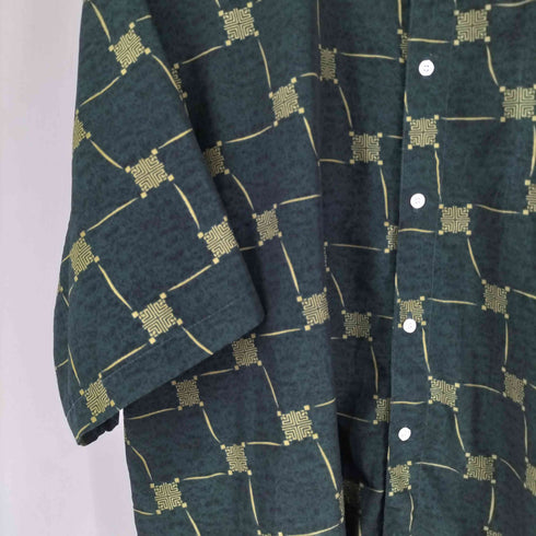 george martin 90S 総柄 S/S シャツ メンズ 3XL