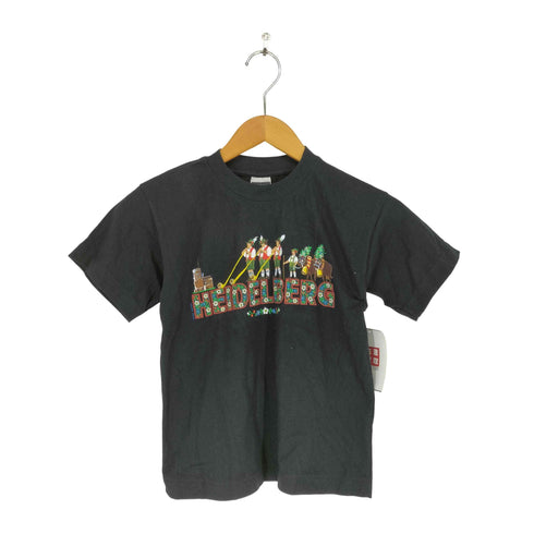 ALMA MATER HEIDELBERG フロントプリントクルーネックチビTシャツ Y2K レディース 6