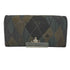 ヴィヴィアンウエストウッドロンドン Vivienne Westwood LONDON アーガイル柄 二つ折り 長財布 レディース