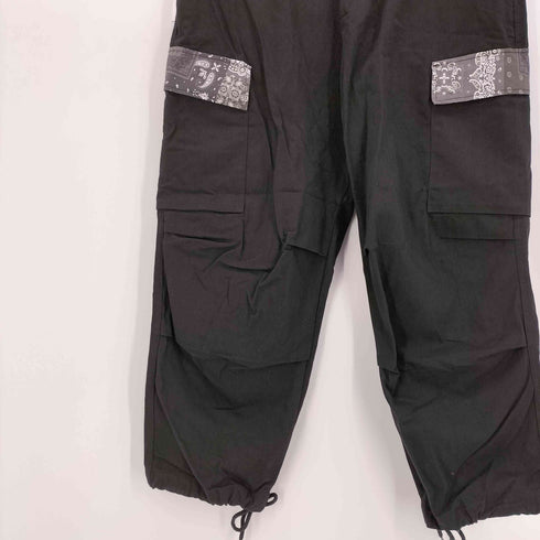 イグザンプル EXAMPLE E65 CARGO PANTS ペイズリー カーゴ パンツ メンズ JPN:L