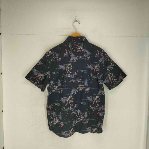 和柄ボタンシャツ メンズ JPN:L