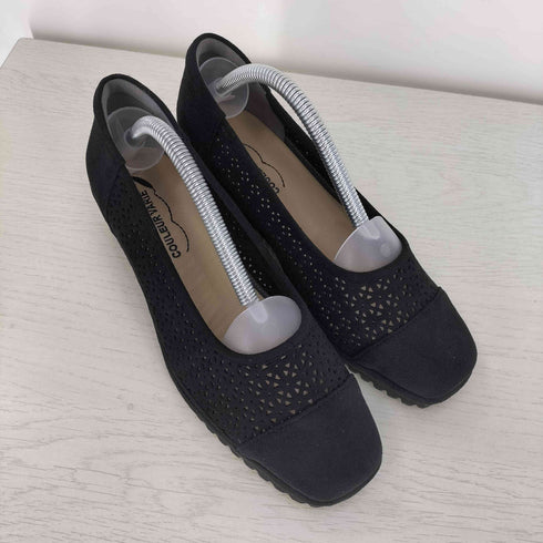 COULEUR VARIE カットワーク パンプス レディース JPN:23