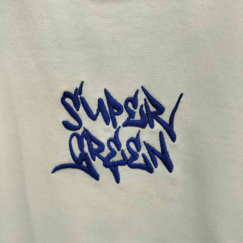 CLASSIC CLOTHING SUPER GREEN SG Letter embroidery T-shirt メンズ JPN:XL
