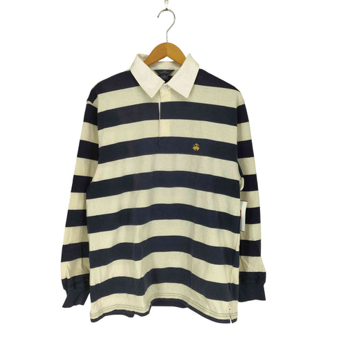 ブルックスブラザーズ 346 BROOKS BROTHERS ロゴ刺繍ラガーシャツ メンズ M
