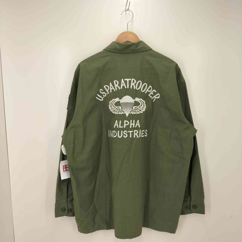 アルファインダストリーズ ALPHA INDUSTRIES ユーティリティシャツ メンズ 3L