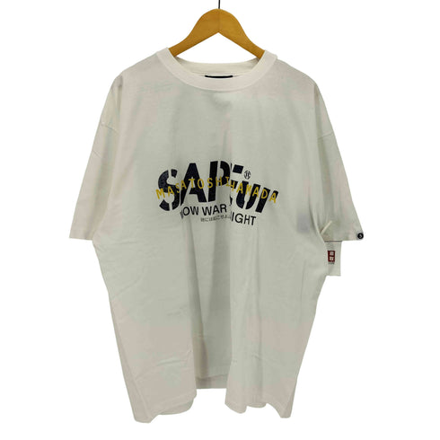 A Elegantes SAPEur 時には起こせよムーブメント グラフィック プリント S/S Tシャツ メンズ JPN:XXL
