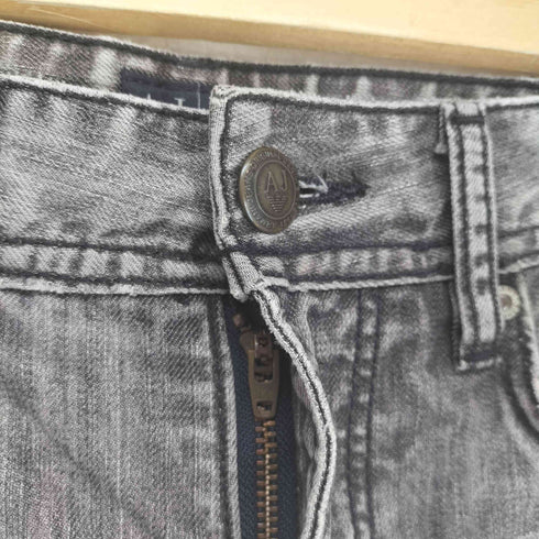 アルマーニジーンズ ARMANI JEANS j15 regular fit ロゴプレートテーパードデニムパンツ メンズ 28