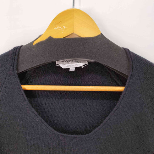 スポーツマックス SPORTMAX イタリア製 カシミヤブレンド ウール ニット セーター レディース import:L