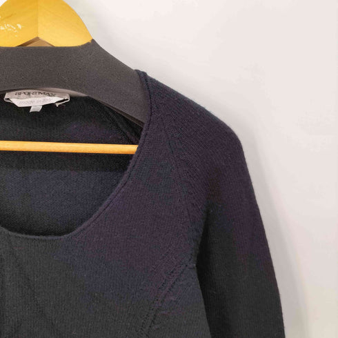 スポーツマックス SPORTMAX イタリア製 カシミヤブレンド ウール ニット セーター レディース import:L