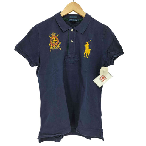 ラルフローレン RALPH LAUREN ロゴ刺繍 エンブレム ビッグポニー ポロシャツ メンズ import:L