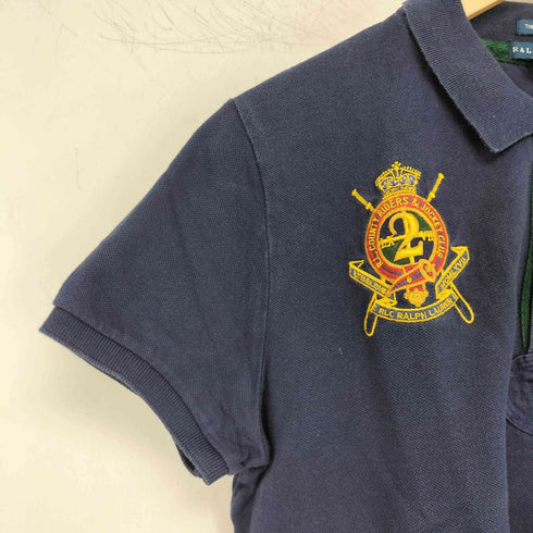 ラルフローレン RALPH LAUREN ロゴ刺繍 エンブレム ビッグポニー ポロシャツ メンズ import:L