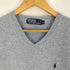 ポロバイラルフローレン Polo by RALPH LAUREN ポニー刺繍 ウール100%メランジ ニットベスト メンズ import:M