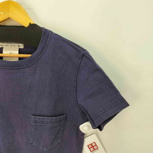 レミレリーフ REMI RELIEF ポケット Tシャツ ナス紺 メンズ JPN:M