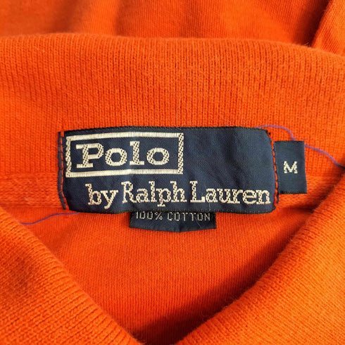 ポロバイラルフローレン Polo by RALPH LAUREN 90-00s ロゴ刺繍 ポロシャツ メンズ import:M