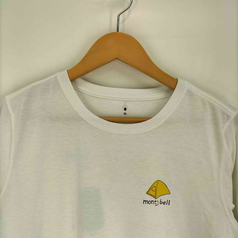 モンベル mont bell WIC.山の道具 プリント ドライ クルーネック L/STシャツ レディース JPN:XL