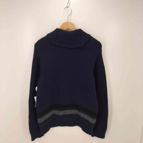 フレッドペリー FRED PERRY ジップアップショールカラーカーディガン メンズ import:M