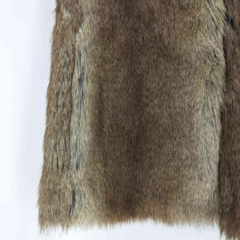 ザラ ZARA TRAFALUC フェイクファーベスト レディース import:S