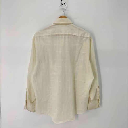 シアーズ Sears 70s Golden Comfort DRESS SHIRT 襟芯 織り チェック シャツ メンズ 16 /2 33