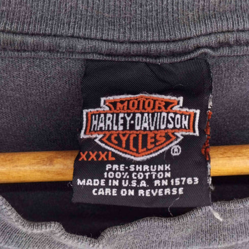 ハーレーダビッドソン HARLEY-DAVIDSON 90S USA製 両面プリント S/S Tシャツ メンズ XXXL