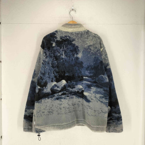 Sneakersnstuff 総柄フリースジャケット street メンズ XL