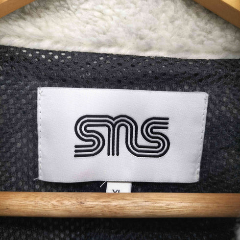 Sneakersnstuff 総柄フリースジャケット street メンズ XL
