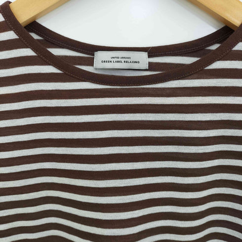 ユナイテッドアローズグリーンレーベルリラクシング UNITED ARROWS green label relaxing シアー ロングスリーブ Tシャツ レディース FREE