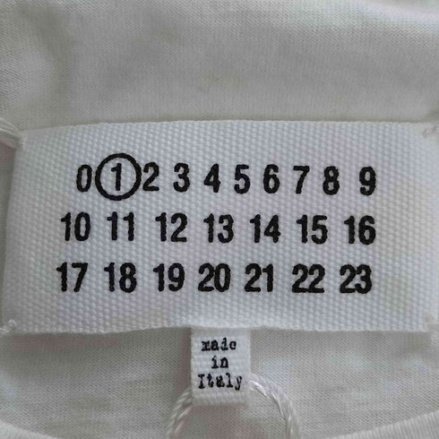 メゾンマルジェラ Maison Margiela 20ss 二重袖 アシンメトリーTシャツ メンズ import:S