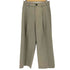 ユナイテッドアローズグリーンレーベルリラクシング UNITED ARROWS green label relaxing キチントボトムス サキソニー ワイド パンツ レディース JPN:38