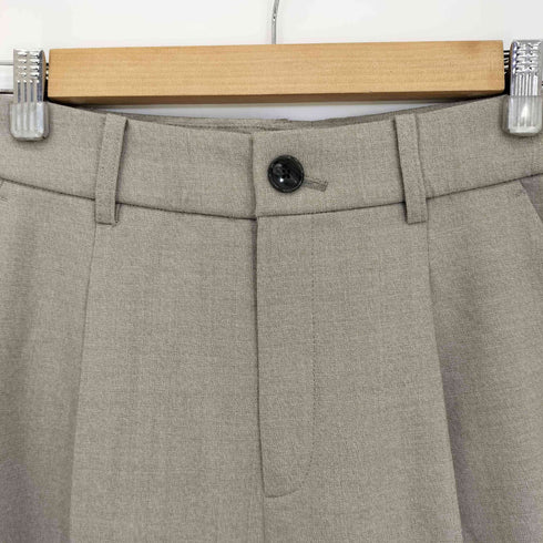 ユナイテッドアローズグリーンレーベルリラクシング UNITED ARROWS green label relaxing キチントボトムス サキソニー ワイド パンツ レディース JPN:38